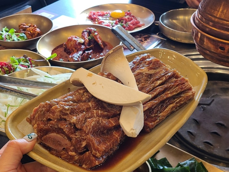  이천가족모임 증포동맛집 오동추야 소양념갈비한상 푸짐해