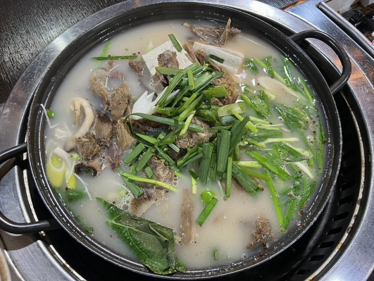  평택 이충동 맛집 몸보신에 좋은 흑염소 전골 염소야
