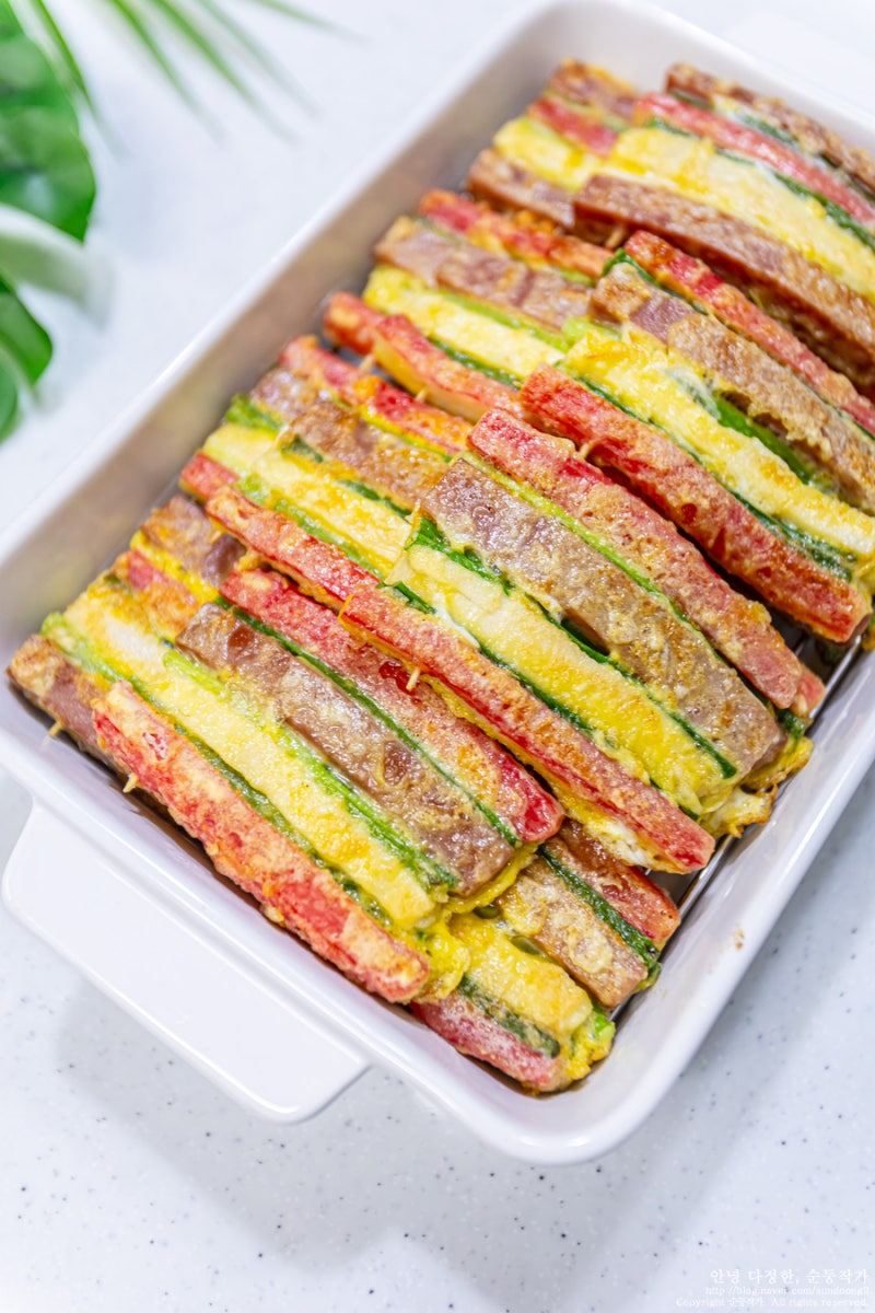 꼬치전 만드는 법 명절음식 설날 제사 전종류 오색꼬치전 만들기 꼬지전 재료 레시피 : 네이버 블로그
