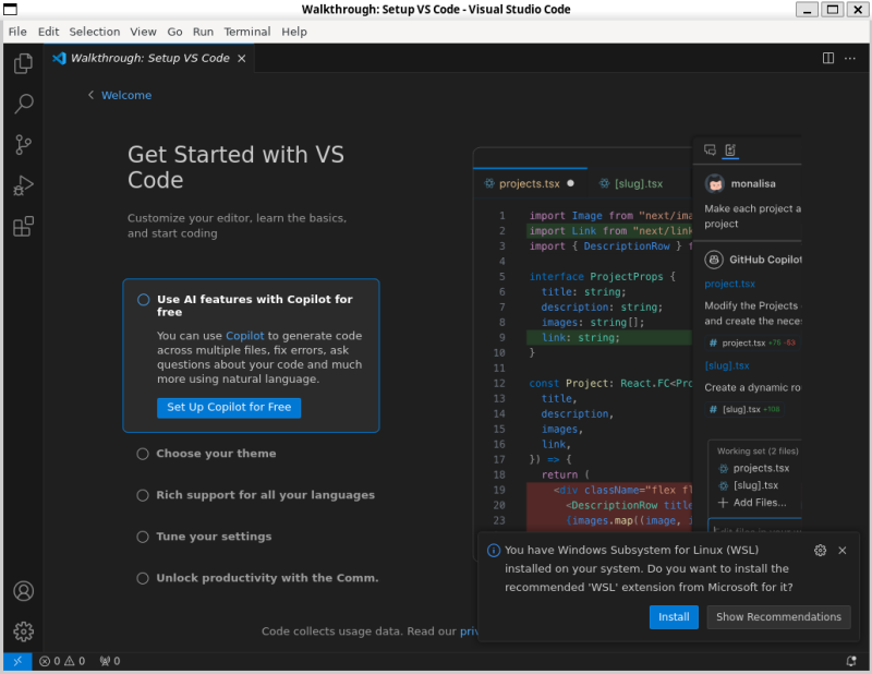 [C++] 우분투 Visual studio code 설치 ubuntu linux 리눅스 WSL2 windows 터미널 ...