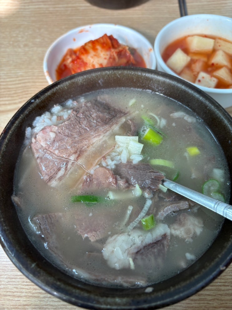  [인천/송림] 해장국집이지만 찐 한우 설렁탕 맛집 _해장국집