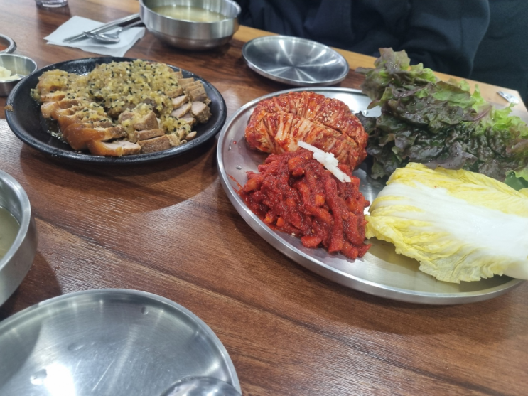  서울 수유역 맛집 내돈내산 장수마늘보쌈 찐후기(주차/가격)