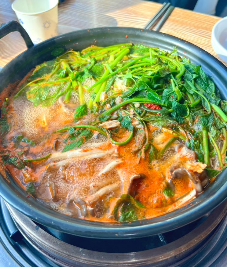  수원 칼국수 맛집 : 샤브칼국수부터 볶음밥까지 푸짐한 미담칼국수