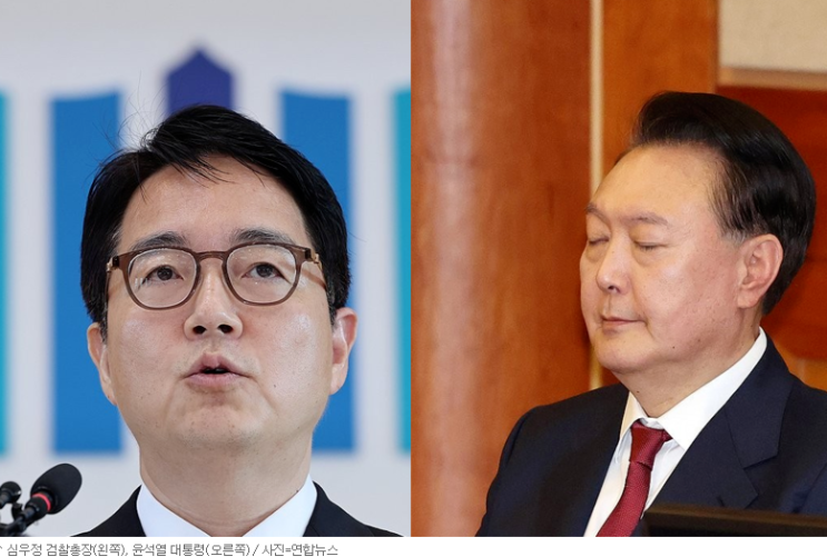 [속보] <b>윤석열</b> 대통령 '내란 우두머리 혐의' <b>구속 기소</b>... 