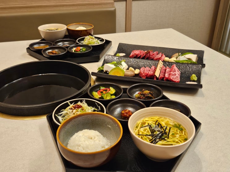  선릉역 한우 맛집 모도우 선릉점 한정식 룸식당
