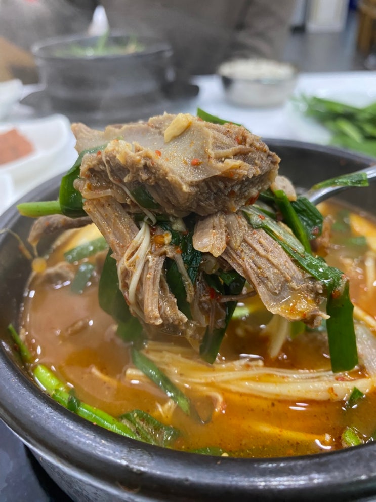  수송동맛집 군산 청솔흑염소 평일점심특선 흑염소탕 단체룸완비 군산모임