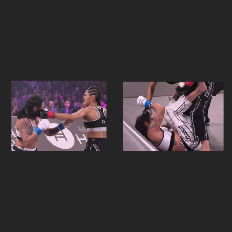  [KC] '페레이라 여동생' Aline Pereira, Amanda Torres 상대로 TKO 승