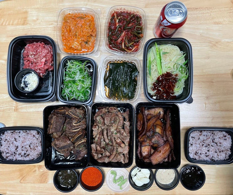  육칠이 송탄 고기 배달 맛집 내돈내산