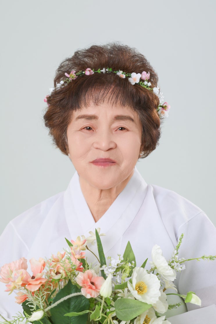  대구장수사진 수성구 봄사진관 할머니 효도사진 예쁘게 찍어드리기