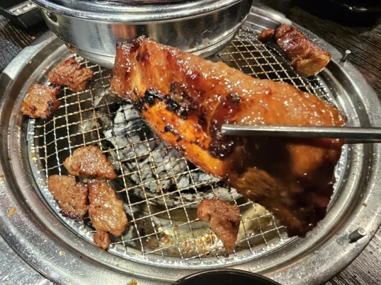  강남 고기 맛집 옛날농장 역삼점 소갈비살.차돌박이.수제 돼지갈비까지 가성비 최고