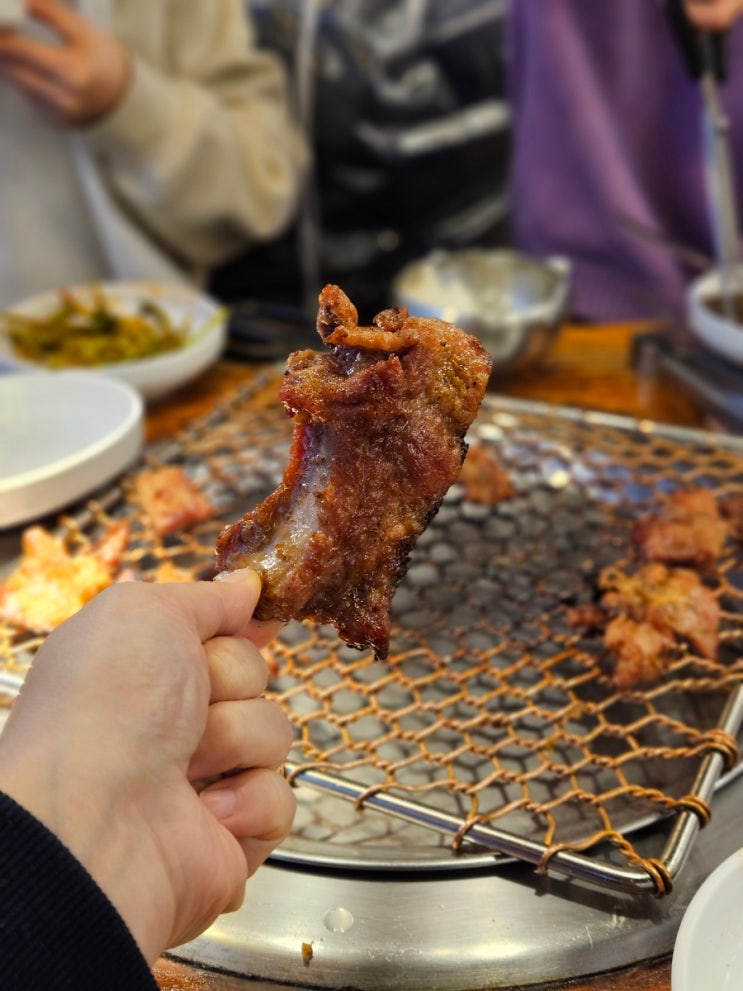  구리역 맛집 양촌리 구리점 돼지갈비 식당 가족모임 추천