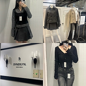 Synerjyn 시너진 더현대서울 팝업 방문 후기 ⋰˚★