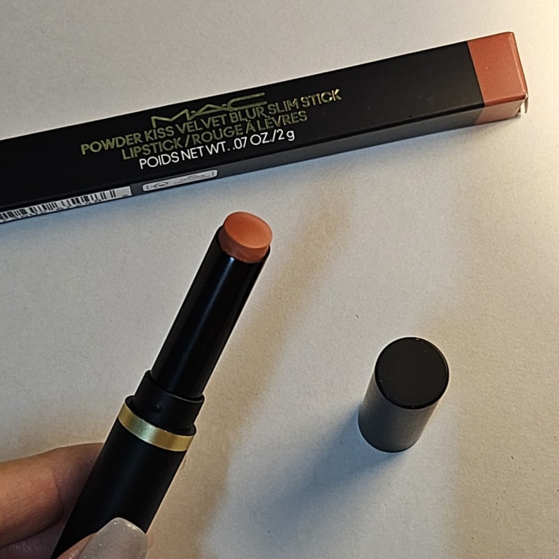 MAC 맥 파우더 키스 벨벳 블러 슬림 스틱 진저렐라 후기