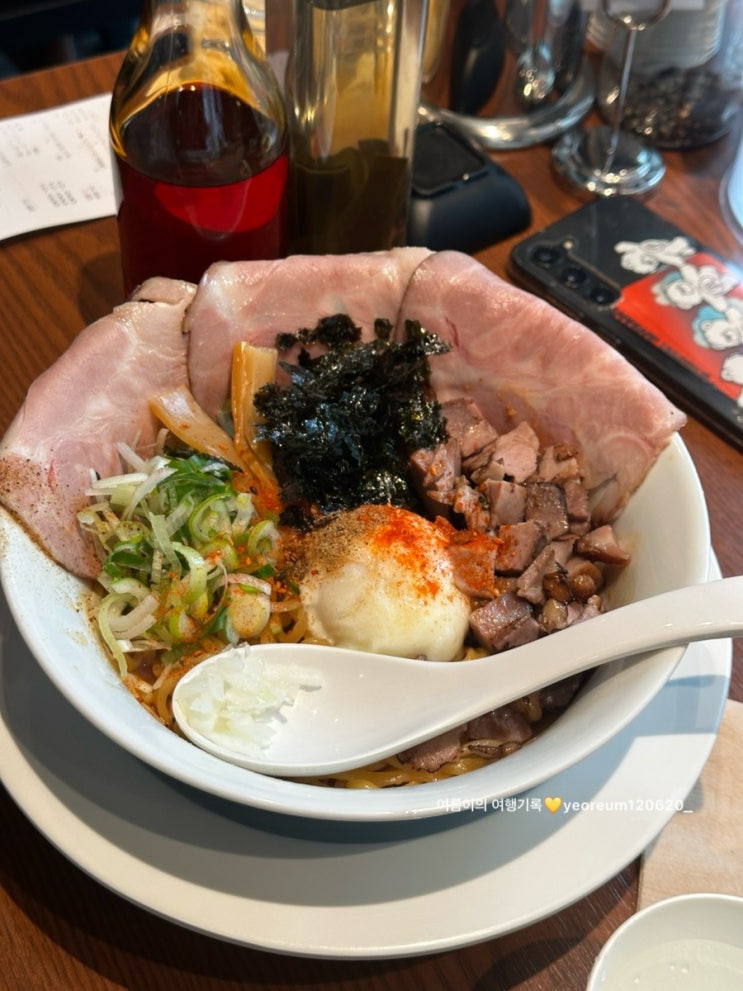  [서울 강남] 강남역 신논현역 라멘 맛집 멘츠루 강남점 내돈내산 이용후기