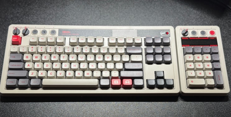  8BitDo 레트로 기계식 키보드 구매 후기 내돈내산 리뷰