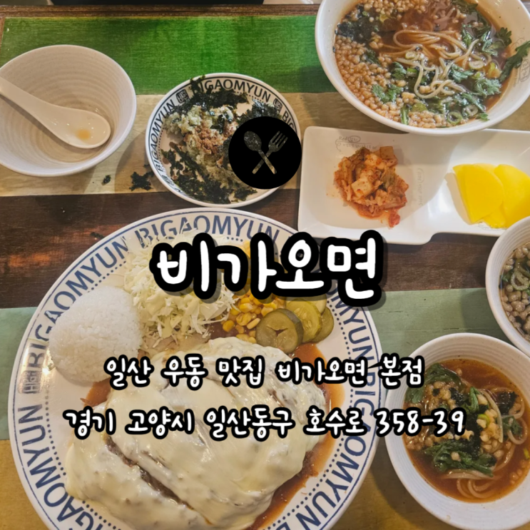  일산 코스트코 근처 우동집 추천, 비가오면 백석 본점