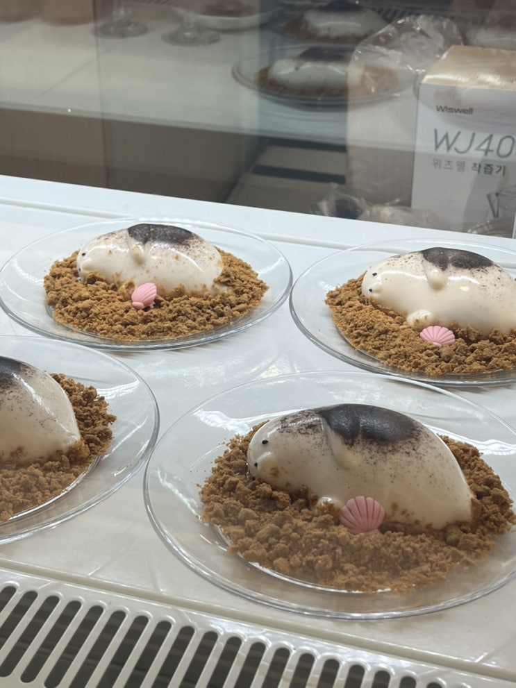  부산 광안리 타코야끼 맛집 나뭇잎마을:) 내돈내산 푸딩, 타코야끼 카페