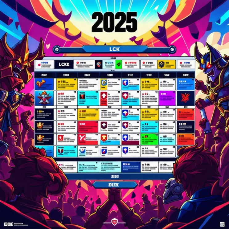  2025 LCK, 이번엔 누가 왕좌를 차지할까? 역대급 빅매치 예상과 함께 2025 LCK 일정까지 파헤쳐 보자!