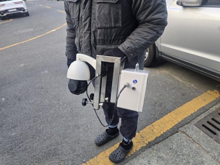  건설현장 최적화된 이동식 CCTV 2가지 타입