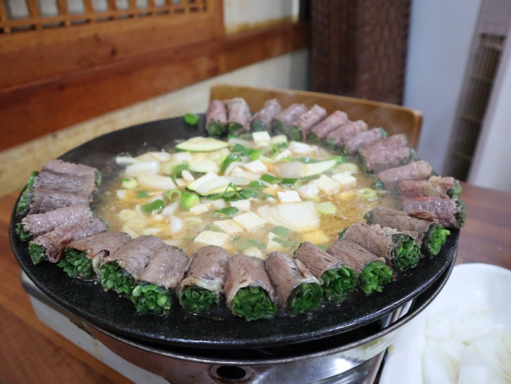  부산 기장 아수라 고기말이 턱이 아프다
