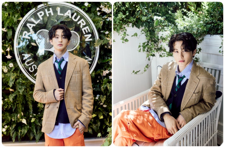  피플게이트 : 폴로 랄프로렌 앰버서더 'NCT 마크', 25 호주 오픈 남자단식 결승 참관