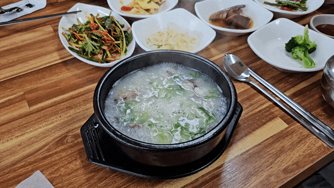  무주 안성리 중산마을 현지인 맛집, 중산마을맛식당