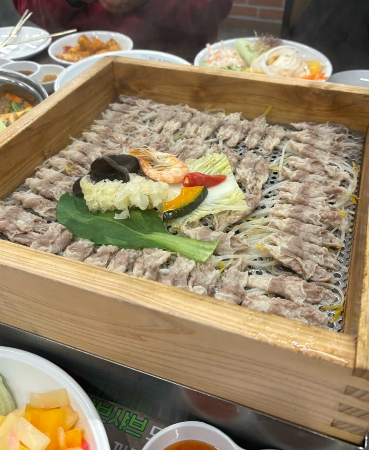  [인천/서창] 놀이방도 있어 가족식사 데이트 편백찜 맛집 샤브샤브 월남쌈 무한리필_ 모두의편백샤브 서창직영점