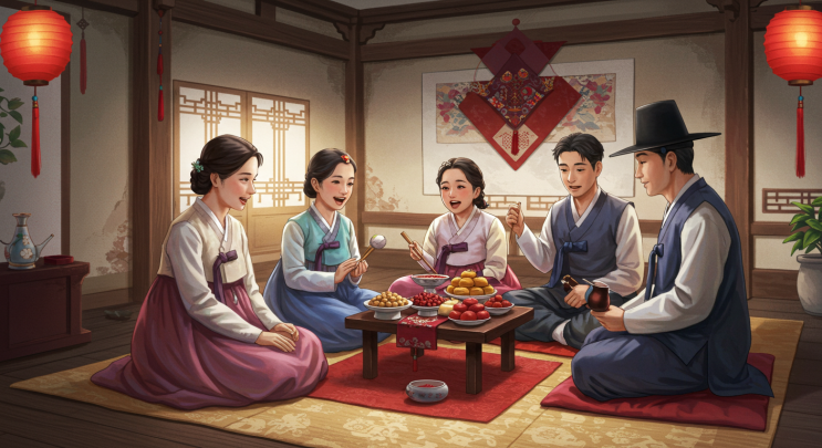 설명절 전통놀이 알아보자.