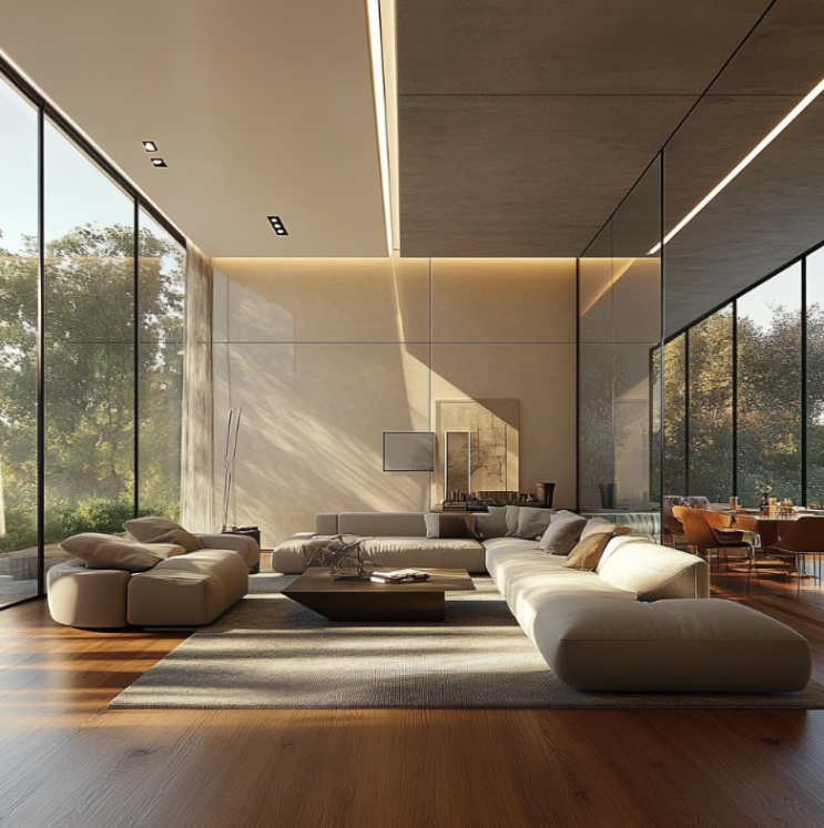  미드저니 20세기 미니멀리즘 Modernist