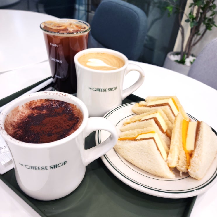  강남구청역 카페 브런치 치즈카야토스트에 반한 더치즈샵
