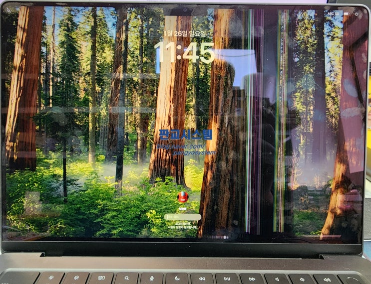 맥북 프로 14 M3 pro A2992 LCD 교체