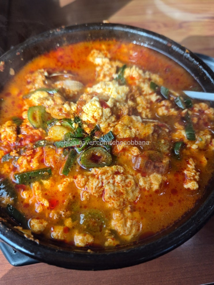  화심순두부 본점 전북 완주 전주 유명한 순두부찌개 식당