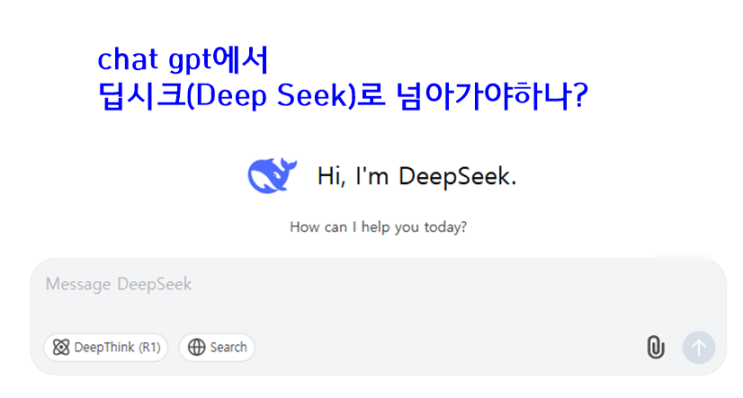  중국판 챗지피티 딥시크(DeepSeek) 무료 사용방법법 및 후기, chat gpt plus 해지해야할까?