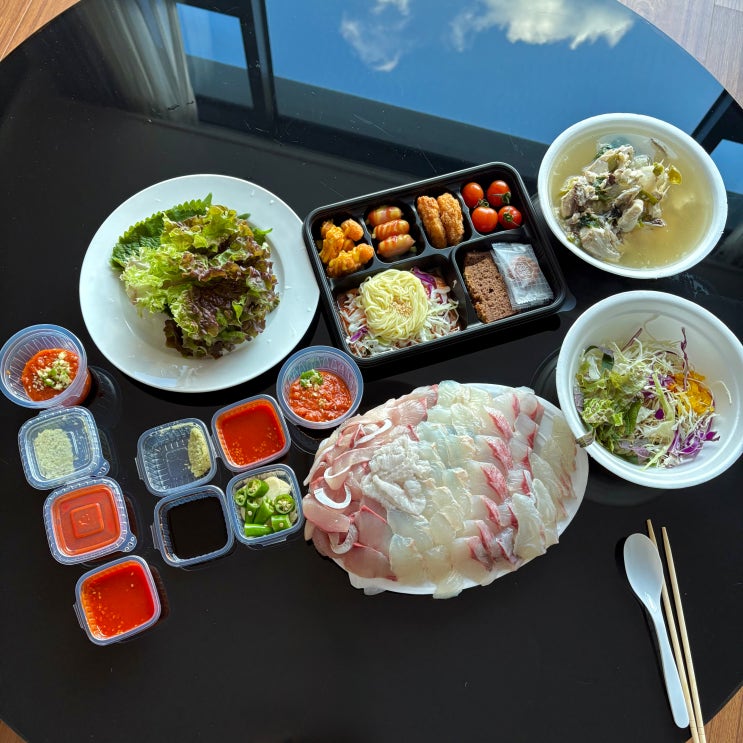  거제 회포장 맛집 해금강회센터 모듬회 아주동 횟집 푸짐하고 가성비 좋은곳