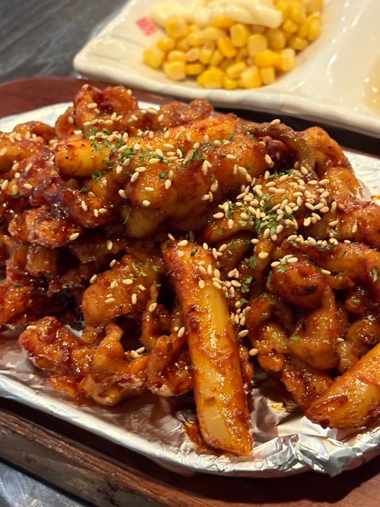  [김포/풍무] 불향이 가득 베인 닭발! 한 번 빠지면 다른 닭발 못먹음 튀김 맛집 _하남원조불닭 김포점