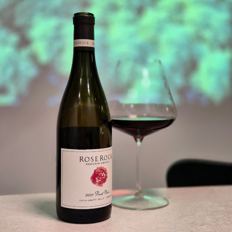  도멘 드루앙 로즈락 피노 누아 (Domaine Drouhin Roserock Pinot Noir) 2021 와인 리뷰