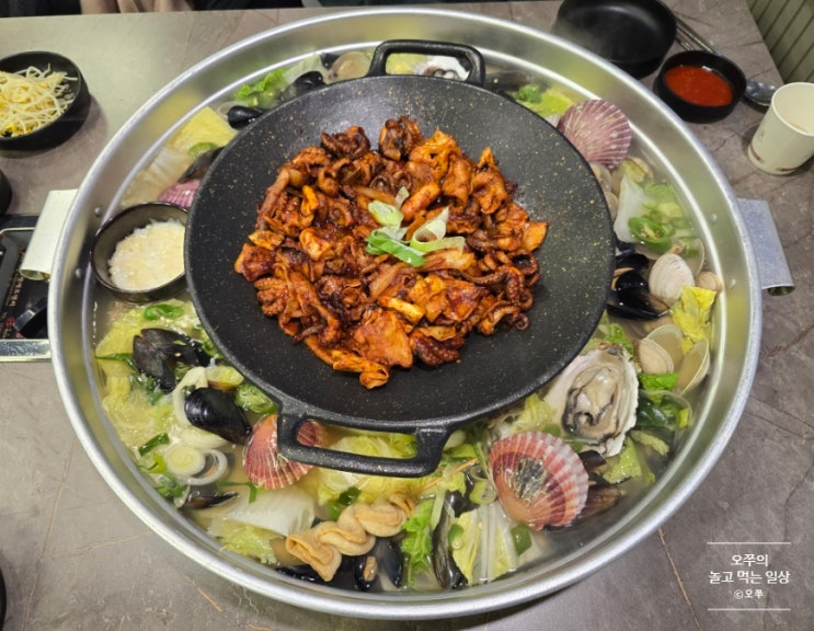  [군포 산본역 맛집] 핫 플래터 도어 산본점 / 쭈삼 플래터 추천