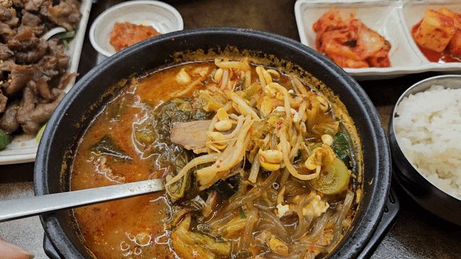  대구 태전동 보건대 국밥 혼밥하기 좋은 깔끔한 신상 맛집제주하르방해장국