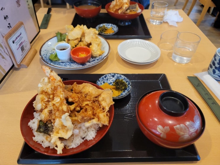 벳푸 토요츠네 본점 텐동 맛집 후기 (가격, 메뉴, 웨이팅, 짐보관