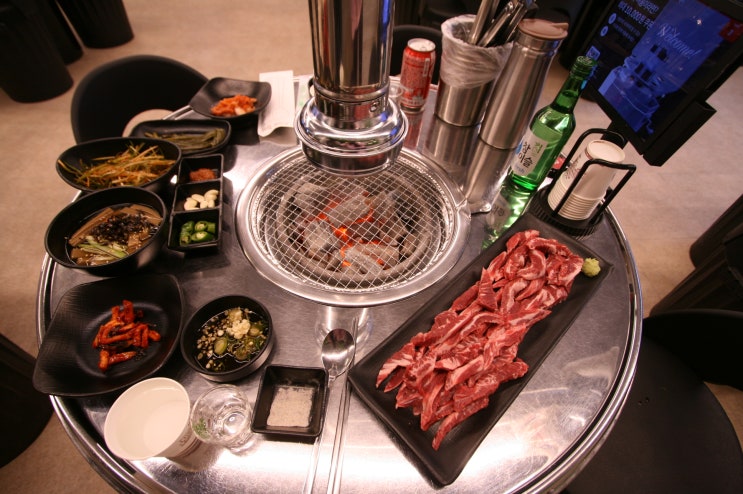  의정부고깃집 골목화로본점 소갈빗살 맛집 데이트