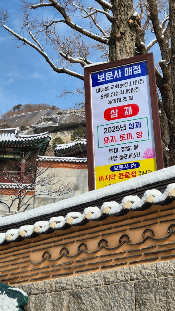  [강화도 보문사] 새해 맞이 & 2025 돼지띠 삼재풀이 하러 보문사(feat. 토담마을 식당)