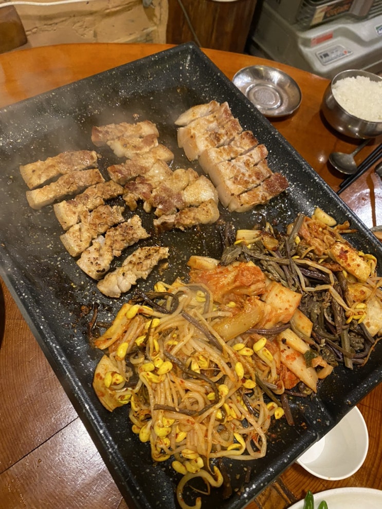  기장 장안읍 고기집 흑돼지 삼겹살 단지