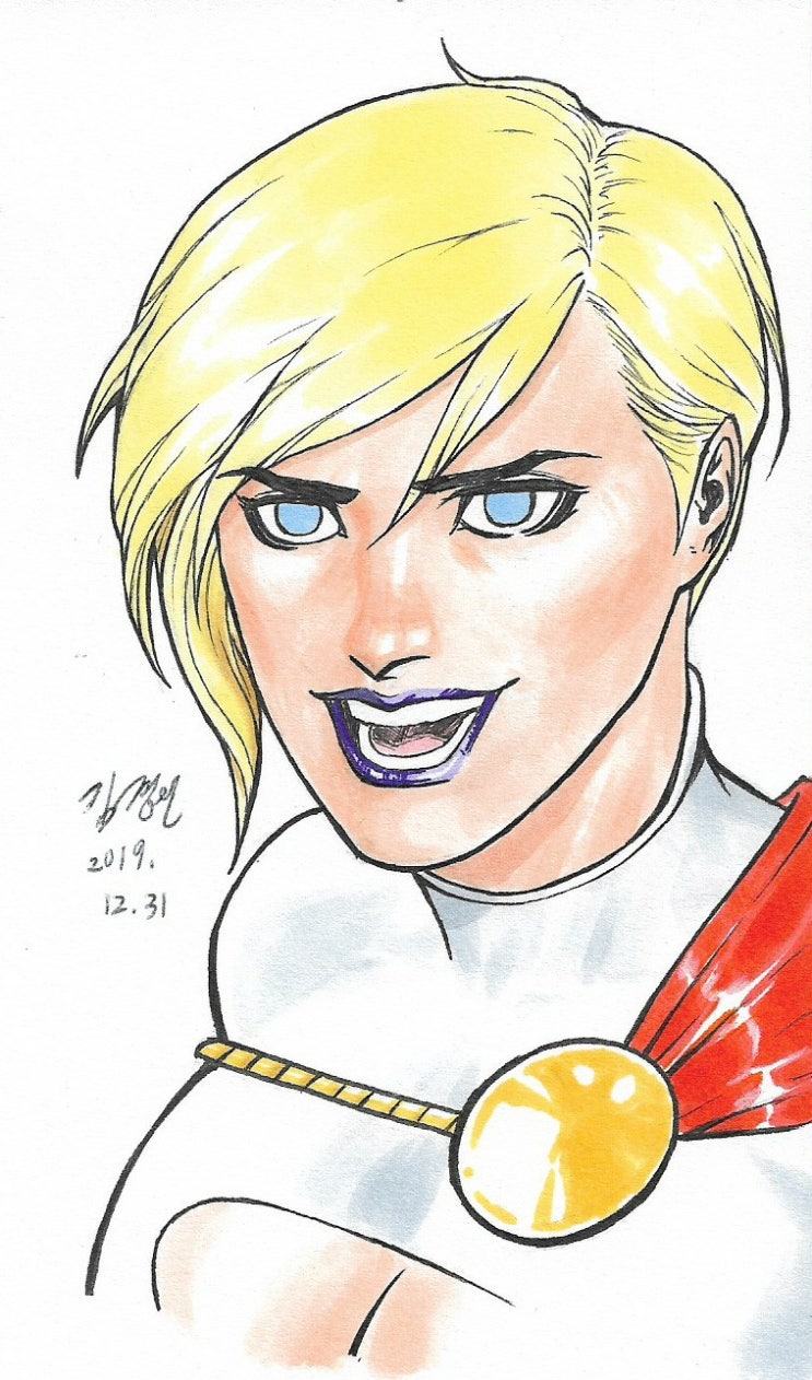  파워걸...with marker