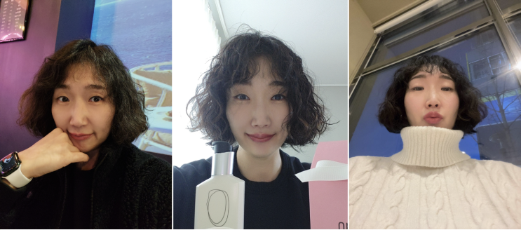  김포미용실 단발히피펌 잘하는 아이디헤어 김포운양점 원 디자이너 추천