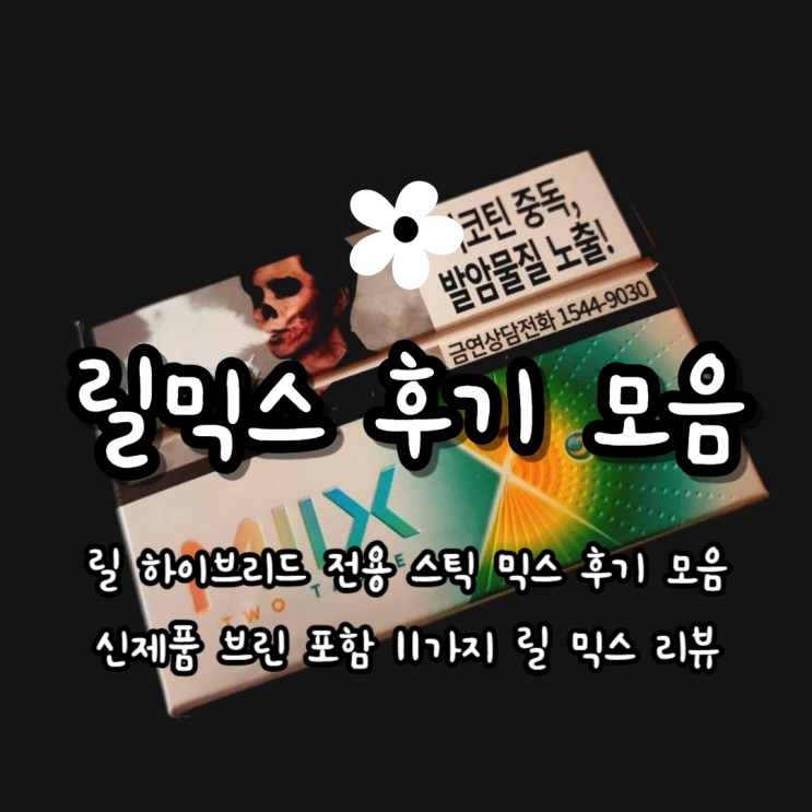  릴 믹스 신제품 브린 포함 11가지 믹스 후기, 릴 믹스 추천