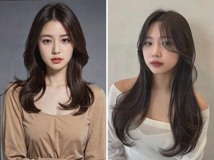  겨울 염색, 세련된 모습으로 변신한 에이바헤어 약수역점