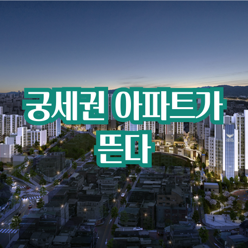  역세권, 학세권에 이어 궁세권 아파트가 뜬다