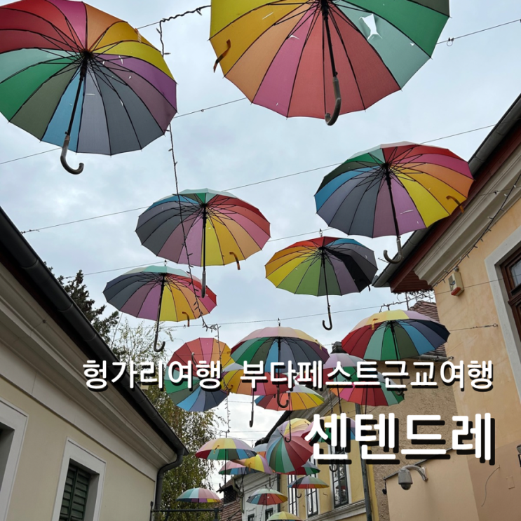  헝가리 여행 부다페스트 근교 센텐드레 승차권 구매방법