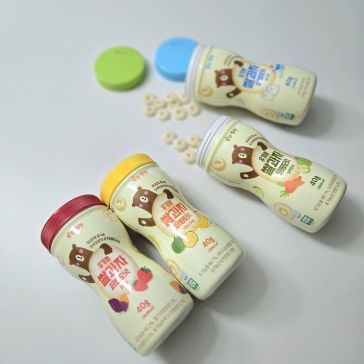  [유기농 아기간식 추천] 맛있고 건강한 키짱몸짱 아기쌀과자 퍼핑도넛