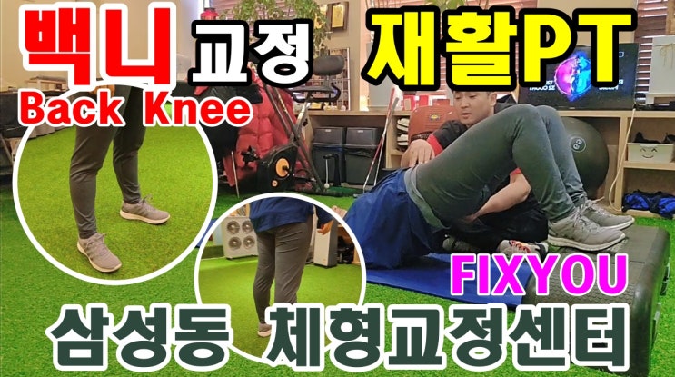 삼성동 체형교정센터 백니 교정을 위한 재활PT